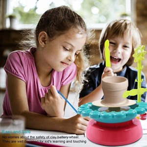 چرخ سفالگری کودک سان فلاور مدل 2110A Sunflower_اسباب بازی