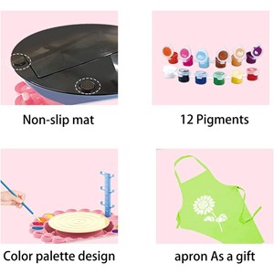 چرخ سفالگری کودک سان فلاور مدل 2110A Sunflower_اسباب بازی