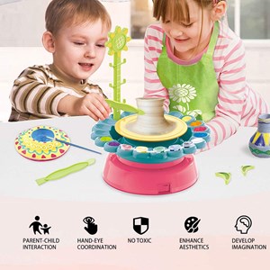 چرخ سفالگری کودک سان فلاور مدل 2110A Sunflower_اسباب بازی