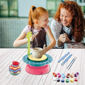 چرخ سفالگری کودک سان فلاور مدل 2110A Sunflower_اسباب بازی