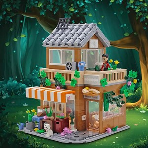 لگو کریتور ویلا چراغدار 707 قطعه مدل SWEET HUT LX.A 3804_اسباب بازی
