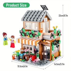 لگو کریتور ویلا چراغدار 707 قطعه مدل SWEET HUT LX.A 3804_اسباب بازی