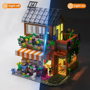 لگو کریتور ویلا چراغدار 707 قطعه مدل SWEET HUT LX.A 3804_اسباب بازی