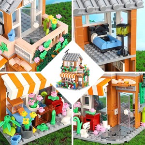 لگو کریتور ویلا چراغدار 707 قطعه مدل SWEET HUT LX.A 3804_اسباب بازی