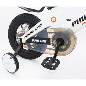 دوچرخه اورجینال کودک سایز 12 آلومینیومی رنگ سفید مدل فیلیپس PHILIPS_اسباب بازی