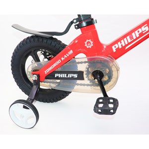 دوچرخه اورجینال کودک سایز 12 آلومینیومی رنگ قرمز مدل فیلیپس PHILIPS_اسباب بازی