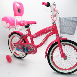 دوچرخه اورجینال کودک سایز 16 رنگ صورتی طرح فروزن مدل اسمارت Smart_اسباب بازی