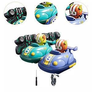 ست 2 عددی ماشین کنترلی مسابقه‌ ای دودزا مدل BUMPER CAR RQ3058_اسباب بازی