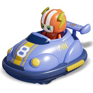 ست 2 عددی ماشین کنترلی مسابقه‌ ای دودزا مدل BUMPER CAR RQ3058_اسباب بازی