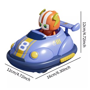 ست 2 عددی ماشین کنترلی مسابقه‌ ای دودزا مدل BUMPER CAR RQ3058_اسباب بازی