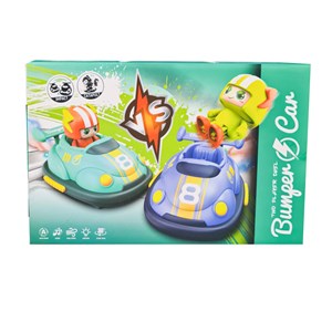 ست 2 عددی ماشین کنترلی مسابقه‌ ای دودزا مدل BUMPER CAR RQ3058_اسباب بازی
