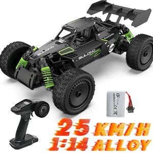 ماشین کنترلی آفرود سرعتی فلزی مقیاس 1:14 رنگ مشکی مدل RC Racing Car 326_اسباب بازی