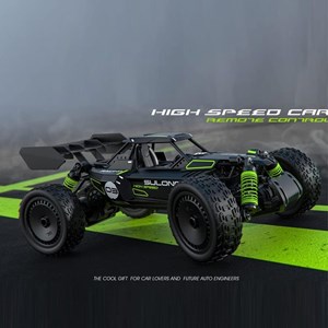 ماشین کنترلی آفرود سرعتی فلزی مقیاس 1:14 رنگ مشکی مدل RC Racing Car 326_اسباب بازی