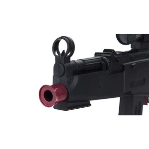 تفنگ اسباب بازی مسلسل تیر ژله ای و تیر اسفنجی مدل ASSAULT SUBMACHINE GUN کد AK45-3_اسباب بازی