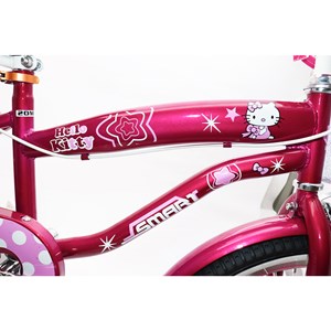 دوچرخه اورجینال کودک سایز 20 رنگ سرخابی طرح کیتی مدل اسمارت Smart_اسباب بازی
