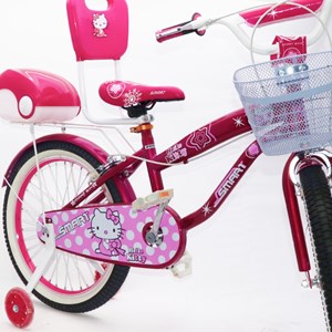 دوچرخه اورجینال کودک سایز 20 رنگ سرخابی طرح کیتی مدل اسمارت Smart_اسباب بازی