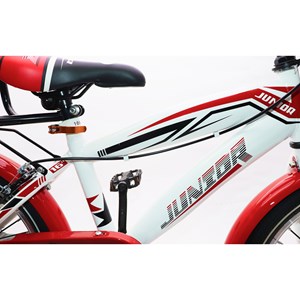 دوچرخه اورجینال کودک سایز 16 طرح دختر کفشدوزکی و گربه سیاه مدل جونیور JUNIOR_اسباب بازی