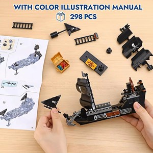 لگو کریتور کشتی دزدان دریایی کوگو 298 قطعه مدل CoGo 2112_اسباب بازی