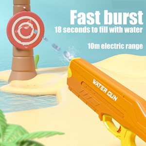 تفنگ اسباب بازی آب پاش شارژی با مکش خودکار مدل Electric Water Gun 6695_اسباب بازی