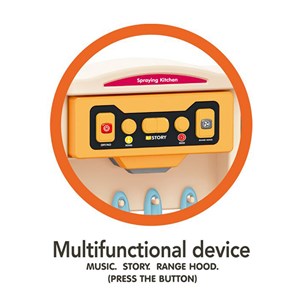 ست اسباب بازی آشپزخانه بزرگ 67 تکه با بخار و سینک مدل Talented Chef 922_اسباب بازی