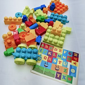 لگو کلاسیک درشت 46 قطعه مدل 038C_اسباب بازی