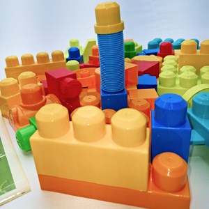 لگو کلاسیک درشت 46 قطعه مدل 038C_اسباب بازی