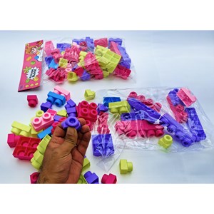 لگو کلاسیک نرم دخترانه 48 قطعه کد 317_اسباب بازی