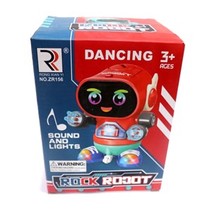 ربات اسباب بازی رقصنده موزیکال مدل Robot Dancing ZR156 MUSIC_اسباب بازی