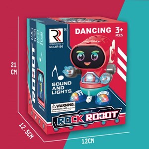 ربات اسباب بازی رقصنده موزیکال مدل Robot Dancing ZR156 MUSIC_اسباب بازی