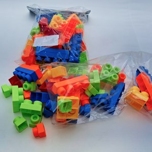 لگو کلاسیک نرم رنگی 48 قطعه کد 317_اسباب بازی