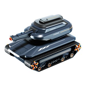 تانک کنترلی شارژی موزیکال با قابلیت پرتاپ تیر ژله ای کد 6615_اسباب بازی