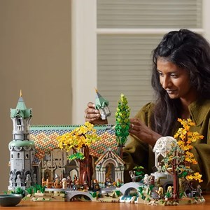 لگو ارباب حلقه‌ ها قصر ریوندل 6167 قطعه مدل LEGO Rivendell 9905_اسباب بازی