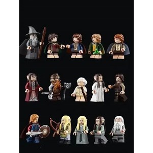 لگو ارباب حلقه‌ ها قصر ریوندل 6167 قطعه مدل LEGO Rivendell 9905_اسباب بازی