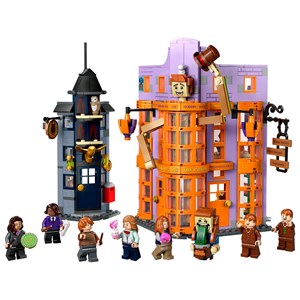 لگو هری پاتر کوچه دیاگون جادوگر ویزلی 834 قطعه مدل 10910 Weasleys Wizard Wheezes_اسباب بازی