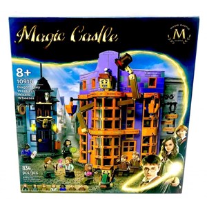 لگو هری پاتر کوچه دیاگون جادوگر ویزلی 834 قطعه مدل 10910 Weasleys Wizard Wheezes_اسباب بازی