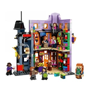 لگو هری پاتر کوچه دیاگون جادوگر ویزلی 834 قطعه مدل 10910 Weasleys Wizard Wheezes_اسباب بازی