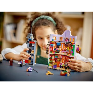 لگو هری پاتر کوچه دیاگون جادوگر ویزلی 834 قطعه مدل 10910 Weasleys Wizard Wheezes_اسباب بازی