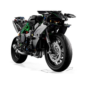 لگو تکنیک موتور کاوازاکی 643 قطعه مدل 88035 Kawasaki Ninja H2_اسباب بازی