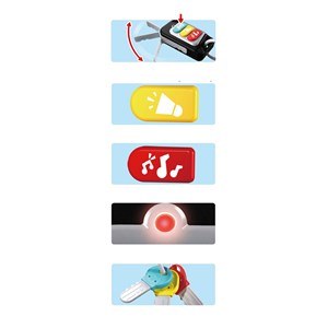اسباب بازی دسته کلید موزیکال هولی تویز مدل Hola Toys 8968_اسباب بازی
