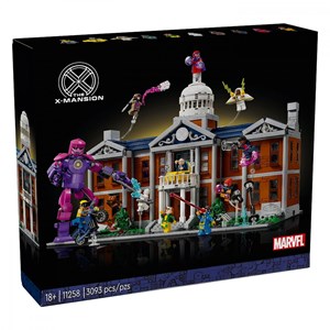 لگو مارول عمارت مردان ایکس 3093 قطعه X-Men Mansion Building Set 11258_اسباب بازی