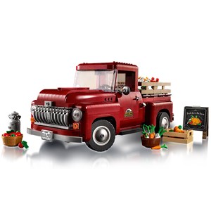 لگو تکنیک پیکاپ کشاورزی آفرود 1677 قطعه مدل 10092 Technic model – Farmer’s Off-road Pickup Truck_اسباب بازی