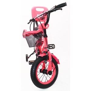 دوچرخه شهری کودک سایز 12 رنگ سرخابی مدل بونیتو GO_اسباب بازی