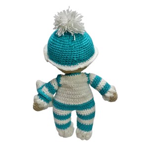 عروسک دست ساز بافتنی مدل نی نی پستانکی _اسباب بازی