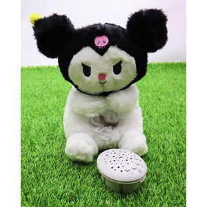 عروسک شب خواب موزیکال و چراغدار کرومی 30 سانتی_اسباب بازی