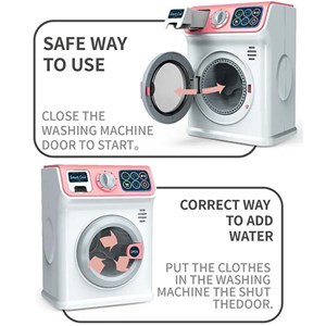 اسباب بازی ماشین لباسشویی موزیکال کد LD885_اسباب بازی