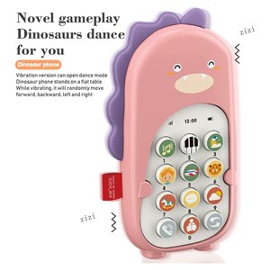 موبایل اسباب بازی موزیکال با طرح دایناسور کد 2010_اسباب بازی