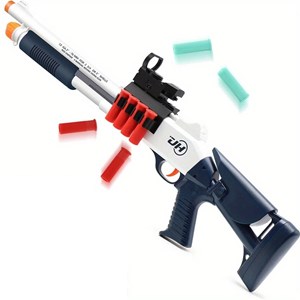 فنگ اسباب بازی دولول پوکه پران تیر اسفنجی مدل Soft Bullet Toy Gun 2027_اسباب بازی
