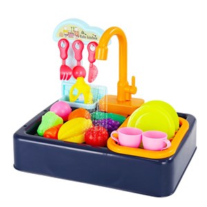 اسباب بازی سینک ظرفشویی 20 قطعه kitchen sink کد 6060_اسباب بازی