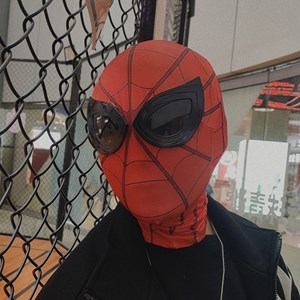 ماسک صورت مرد عنکبوتی فک دار قرمز Spider-Man Headgear_اسباب بازی