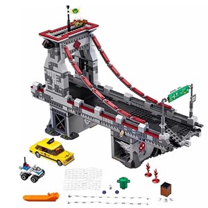 لگو مارول نبرد نهایی روی پل 1092 قطعه مدل Spider-Man 78057_اسباب بازی